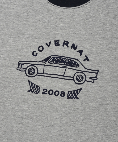 COVERNAT（カバーナット）の「スラブヴィンテージカーグラフィックTシャツメランジグレー（Tシャツ/カットソー・メンズ・その他・XX-LARGE/MEDIUM/LARGE/X-LARGE/X-SMALL/SMALL）」の8枚目の写真