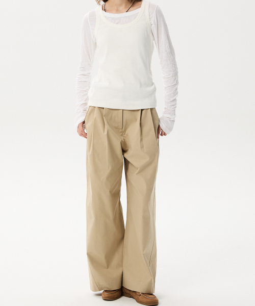 MIDNLOW(ミッドアンドロー)の「Curved Wide Pants(その他パンツ・レディース・その他・SMALL/MEDIUM)」の5枚目の写真