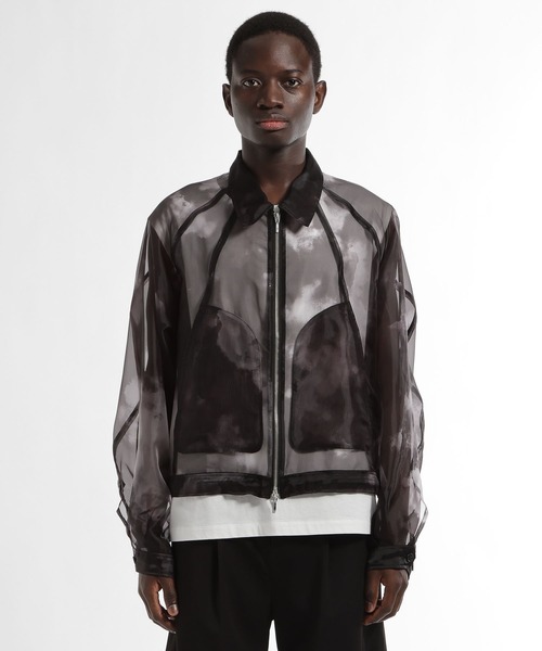 HARE（ハレ）の「シアーグラフィックブルゾン(HARE)（ブルゾン・メンズ・パープル/ブラック・FREE）」の17枚目の写真