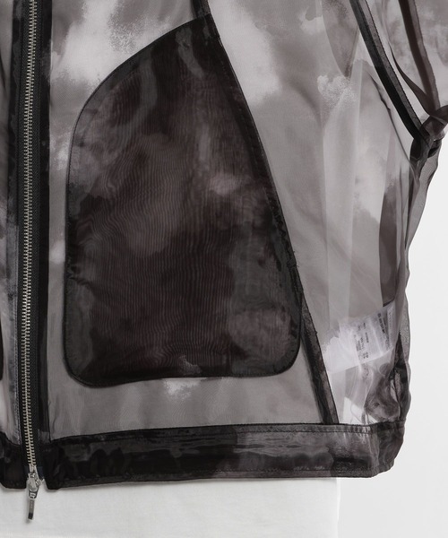 HARE（ハレ）の「シアーグラフィックブルゾン(HARE)（ブルゾン・メンズ・パープル/ブラック・FREE）」の22枚目の写真