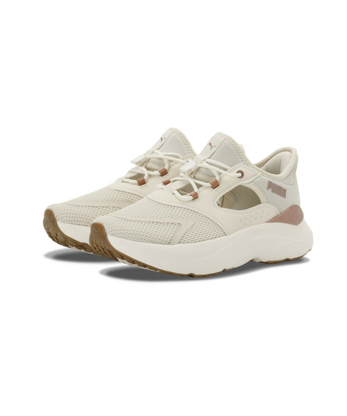 PUMA(プーマ)の「PUMA プーマ ウィメンズ ソフトライド メイブ ミュール イーズイン ランニ(スニーカー・レディース・ホワイト系その他/ブラック系その他/ホワイト系その他2・25.0cm/22.0cm/23.5cm/24.0cm/22.5cm/23.0cm/25.5cm/26.0cm/24.5cm)」の4枚目の写真