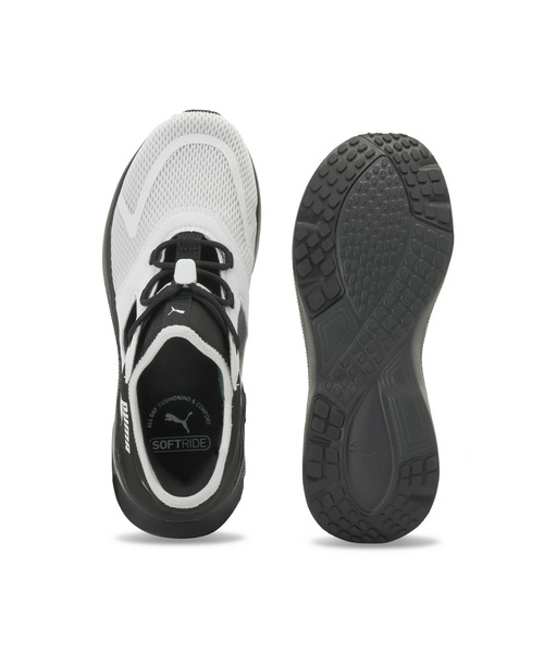 PUMA(プーマ)の「PUMA プーマ ウィメンズ ソフトライド メイブ ミュール イーズイン ランニ(スニーカー・レディース・ホワイト系その他/ブラック系その他/ホワイト系その他2・25.0cm/22.0cm/23.5cm/24.0cm/22.5cm/23.0cm/25.5cm/26.0cm/24.5cm)」の11枚目の写真