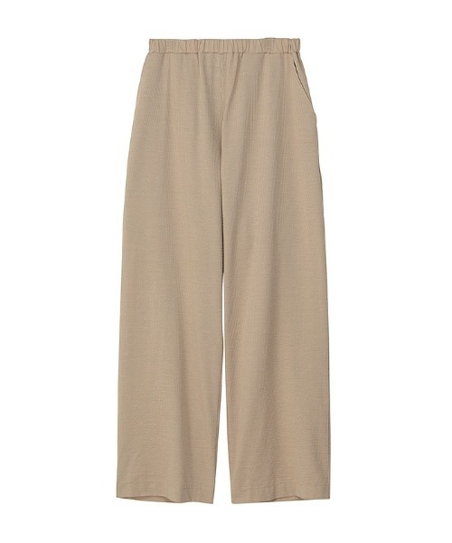ZUCCa(ズッカ)の「SEERSUCKER STRIPE / パンツ(その他パンツ・レディース・ブラック/オフホワイト/ベージュ・M size)」の1枚目の写真