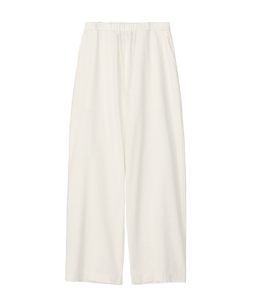 ZUCCa(ズッカ)の「SEERSUCKER STRIPE / パンツ(その他パンツ・レディース・ブラック/オフホワイト/ベージュ・M size)」の2枚目の写真