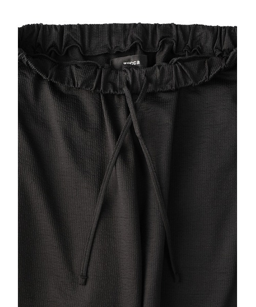 ZUCCa(ズッカ)の「SEERSUCKER STRIPE / パンツ(その他パンツ・レディース・ブラック/オフホワイト/ベージュ・M size)」の6枚目の写真