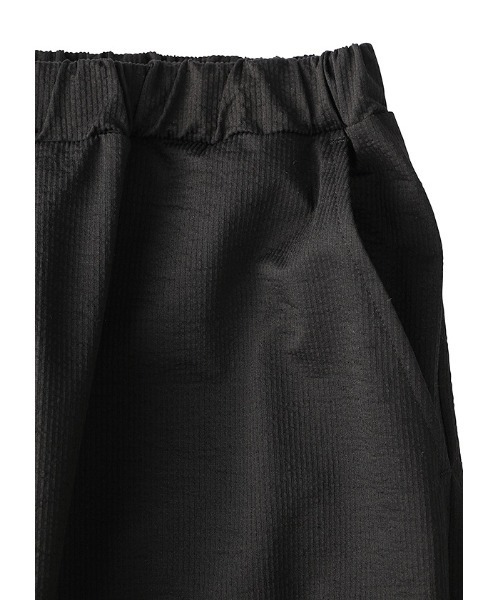 ZUCCa(ズッカ)の「SEERSUCKER STRIPE / パンツ(その他パンツ・レディース・ブラック/オフホワイト/ベージュ・M size)」の7枚目の写真