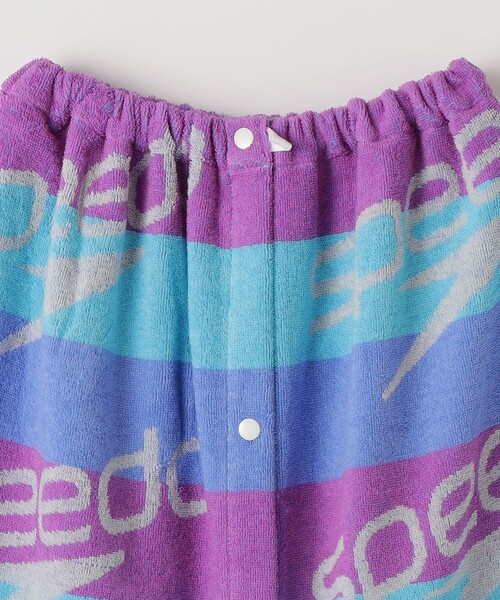 SHIPS（シップス）の「Speedo:スタック ボーダー ラップタオル（その他・キッズ・ライトパープル/ブラック・ONE SIZE）」の9枚目の写真