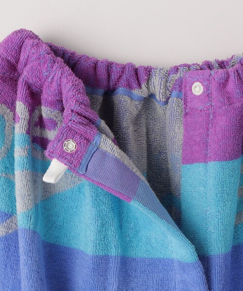 SHIPS（シップス）の「Speedo:スタック ボーダー ラップタオル（その他・キッズ・ライトパープル/ブラック・ONE SIZE）」の7枚目の写真