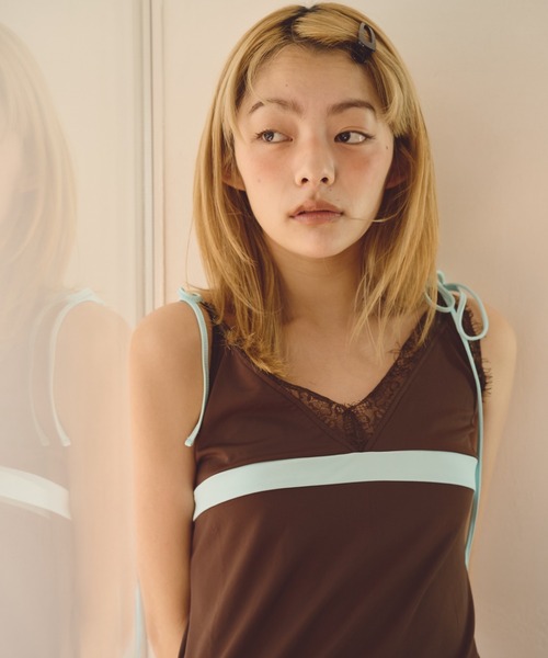 common gull products.(コモンガルプロダクツ)の「白い午後にサテンランジェリーワンピース(ワンピース・レディース・グレー系/ホワイト系/ブラウン系・SMALL/MEDIUM)」の19枚目の写真