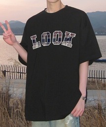 link lot（リンクロット）の「チェックロゴプリントTシャツ（Tシャツ/カットソー）」
