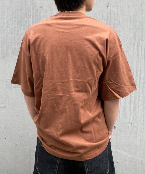 link lot（リンクロット）の「チェックロゴプリントTシャツ（Tシャツ/カットソー・メンズ・ダークグレー/ブラウン/ブラック/ホワイト・M/L）」の13枚目の写真