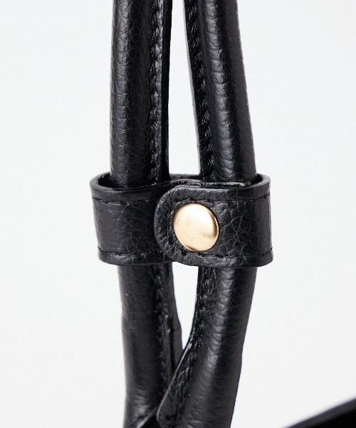 AULENTTI（オウレンティ）の「[AULENTTI/オーレンティ] DOLLARO ロングハンドル レザーバッグ（ショルダーバッグ・レディース・ブラック・F）」の14枚目の写真