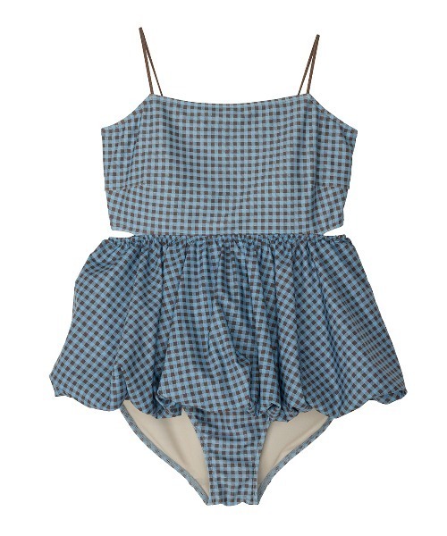 ぷ*ん様 AMERI GINGHAM CHECK BALLOON SWIM WE GINGHAM CHECK BALLOON SWIM WEAR（水着）｜Ameri（アメリ）の