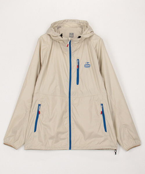 FREAK'S STORE（フリークスストア）の「限定展開 CHUMS/チャムス レディバグパーカー／Ladybug Parka（ナイロンジャケット・メンズ・ブラック/ネイビー/ベージュ・SMALL/X-LARGE/MEDIUM/LARGE）」の2枚目の写真