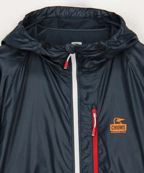 FREAK'S STORE（フリークスストア）の「限定展開 CHUMS/チャムス レディバグパーカー／Ladybug Parka（ナイロンジャケット・メンズ・ブラック/ネイビー/ベージュ・SMALL/X-LARGE/MEDIUM/LARGE）」の5枚目の写真