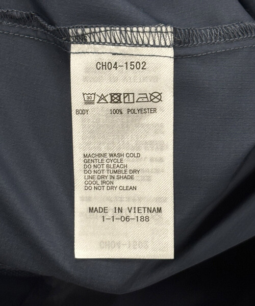 FREAK'S STORE（フリークスストア）の「限定展開 CHUMS/チャムス レディバグパーカー／Ladybug Parka（ナイロンジャケット・メンズ・ブラック/ネイビー/ベージュ・SMALL/X-LARGE/MEDIUM/LARGE）」の12枚目の写真