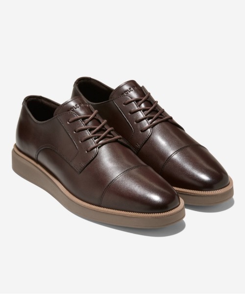 COLE HAAN(コールハーン)の「ダビッドソン グランド キャップトゥ オックスフォード mens(ドレスシューズ・メンズ・ブラウン・7.5/8/8.5/9/9.5/10/10.5/7)」の2枚目の写真