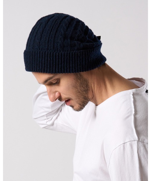 wjk(ダヴルジェイケイ)の「lomond×powder multi kint cap(ニットキャップ/ビーニー・メンズ・ブラック/ネイビー/グレー・FREE)」の10枚目の写真