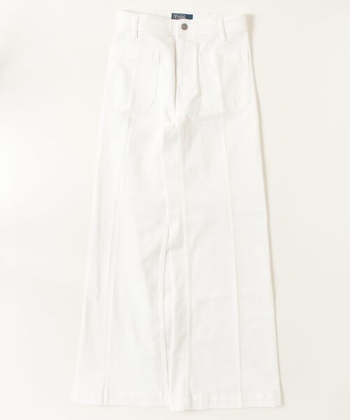 POLO RALPH LAUREN（ポロ ラルフ ローレン）の「デニム Beaton パンツ（デニムパンツ・レディース・ホワイト・24S/25S/26S/27S/28S/29S）」の3枚目の写真