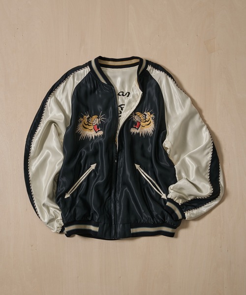 PLAYBOY/プレイボーイ サテン刺繍スカジャン（スカジャン）｜PLAYBOY