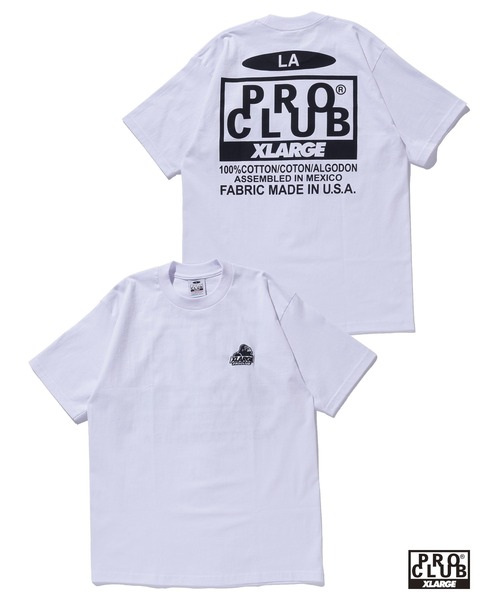 XLARGE×PROCLUB HEAVY WEIGHT S/S TEE（Tシャツ/カットソー）｜PRO