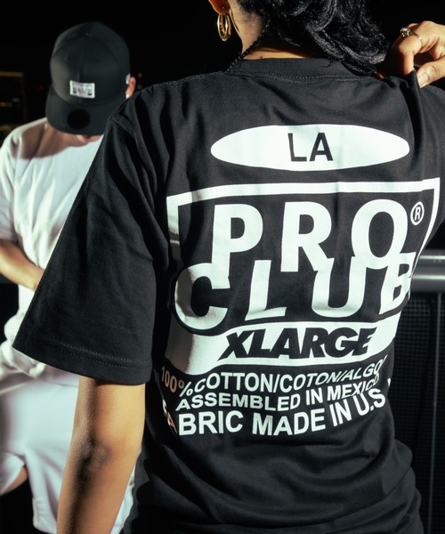 XLARGE×PROCLUB HEAVY WEIGHT S/S TEE（Tシャツ/カットソー）｜PRO