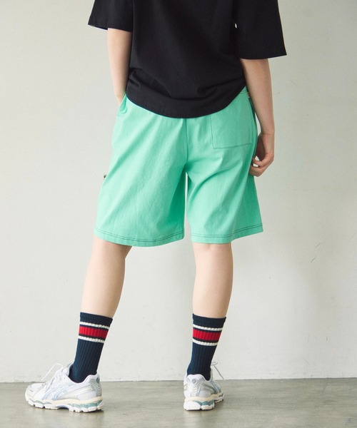 Duckster(ダックスター)の「Duckster/ダックスター アウター ワークショーツ(その他パンツ・メンズ・ライトイエロー/エメラルド/カーキ/ブラック/ロイヤルブルー・MEDIUM/X-LARGE/LARGE)」の12枚目の写真