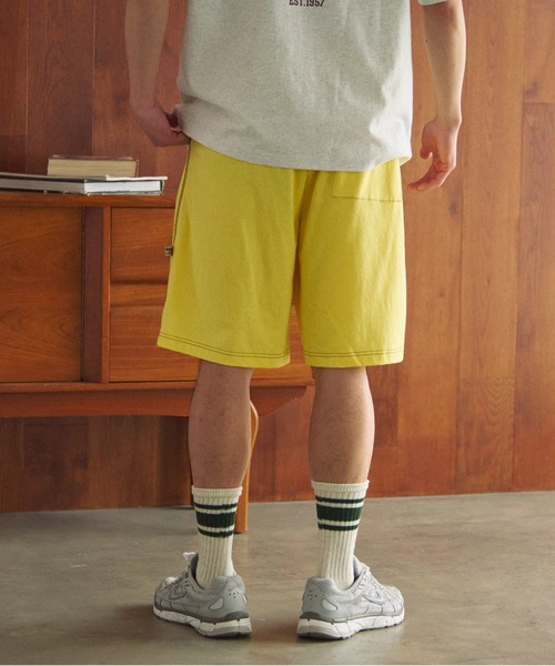 Duckster(ダックスター)の「Duckster/ダックスター アウター ワークショーツ(その他パンツ・メンズ・ライトイエロー/エメラルド/カーキ/ブラック/ロイヤルブルー・MEDIUM/X-LARGE/LARGE)」の16枚目の写真