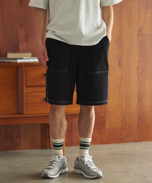 Duckster(ダックスター)の「Duckster/ダックスター アウター ワークショーツ(その他パンツ・メンズ・ライトイエロー/エメラルド/カーキ/ブラック/ロイヤルブルー・MEDIUM/X-LARGE/LARGE)」の22枚目の写真