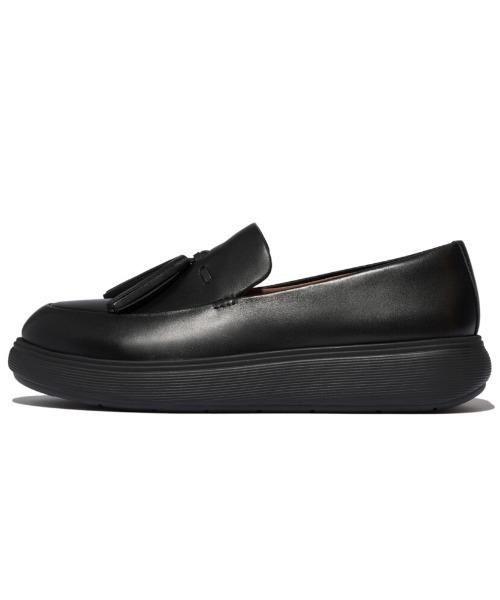 fitflop（フィットフロップ）の「iQ-COMFF タッセル レザー ローファー（ローファー・レディース・ブラック/ベージュ系・US5/US6.5/US6/US5.5/US8/US7.5/US7）」の13枚目の写真