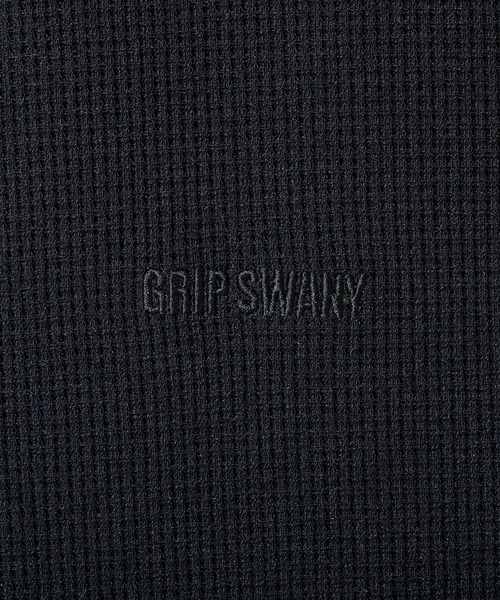 GRIP SWANY(グリップスワニー)の「【GSUCT-129】 VERSATILE WAFFLE TEE(Tシャツ/カットソー・メンズ・ブラック/ダークネイビー/オリーブ・XL/L/M)」の12枚目の写真