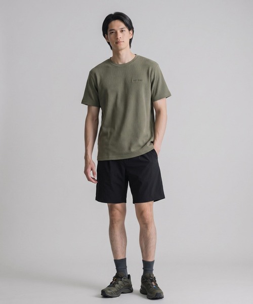 GRIP SWANY(グリップスワニー)の「【GSUCT-129】 VERSATILE WAFFLE TEE(Tシャツ/カットソー・メンズ・ブラック/ダークネイビー/オリーブ・XL/L/M)」の16枚目の写真