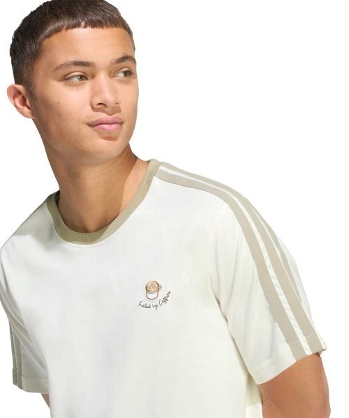 adidas(アディダス)の「アディダス adidas ラックス コーヒー カフェ カップ グラフィック 半袖Tシャツ(Tシャツ/カットソー・メンズ・オフホワイト/ブラウン/ブラウン系その他/ブラック・S/M/L/LL/3L)」の19枚目の写真