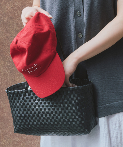 SLOBE IENA(スローブイエナ)の「Lundi SLOBE別注 ロゴCAP(キャップ・レディース・カーキ/レッド/ネイビー・FREE)」の20枚目の写真