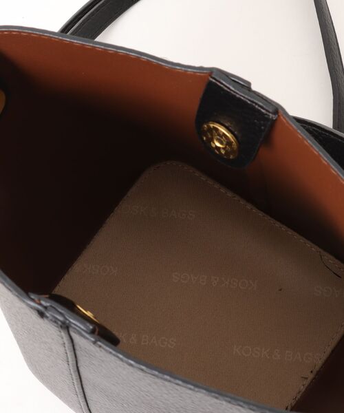 apres jour clair(アプレジュールクレア)の「【apres jour clair】マルチウェイバケツ型バッグ(ショルダーバッグ・レディース・ブラック/ダークブラウン/ベージュ・FREE)」の8枚目の写真