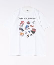 【 SONIC 】ソニック・ザ・ヘッジホッグ プリントTシャツ ソニック 26S4