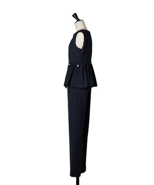 Her lip to（ハーリップトゥー）の「Pearl Button Flap Set-Up（セットアップ・レディース・ネイビー/ホワイト系・M/S）」の18枚目の写真