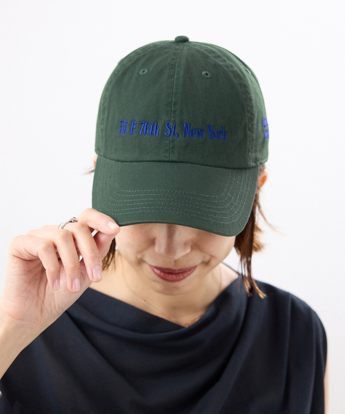 IENA(イエナ)の「LOOSE JOINTS/ルーズ・ジョインツ KOSUKE SHONO ADDRESS BASEBA キャップ(キャップ・レディース・グリーン・FREE)」の2枚目の写真