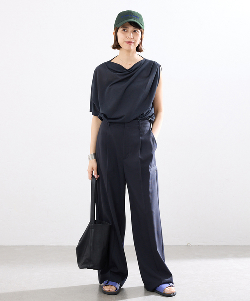 IENA(イエナ)の「LOOSE JOINTS/ルーズ・ジョインツ KOSUKE SHONO ADDRESS BASEBA キャップ(キャップ・レディース・グリーン・FREE)」の4枚目の写真
