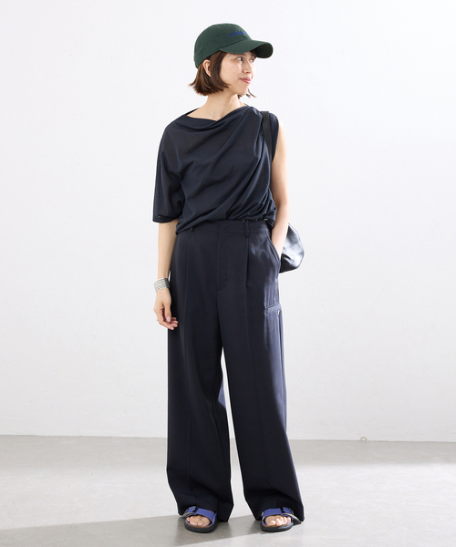 IENA(イエナ)の「LOOSE JOINTS/ルーズ・ジョインツ KOSUKE SHONO ADDRESS BASEBA キャップ(キャップ・レディース・グリーン・FREE)」の5枚目の写真