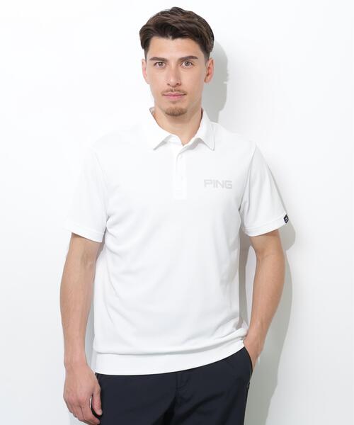 PING SUPER SHELTER05 тактическая полу‑рукавная CANOCO polo‑футболка <PERFORMANCE> (MENS)