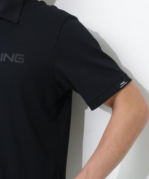 PING(ピン)の「【PING APPAREL】PING SUPER SHELTER05タックアウト半袖カノコポロシャツ<PERFORMANCE>(MENS)(ポロシャツ・メンズ・ホワイト/ブラック・LL/LL1/L/M/S)」の8枚目の写真