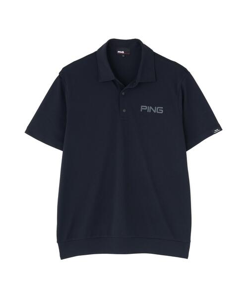 PING(ピン)の「【PING APPAREL】PING SUPER SHELTER05タックアウト半袖カノコポロシャツ<PERFORMANCE>(MENS)(ポロシャツ・メンズ・ホワイト/ブラック・LL/LL1/L/M/S)」の10枚目の写真