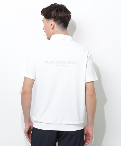PING(ピン)の「【PING APPAREL】PING SUPER SHELTER05タックアウト半袖カノコポロシャツ<PERFORMANCE>(MENS)(ポロシャツ・メンズ・ホワイト/ブラック・LL/LL1/L/M/S)」の13枚目の写真