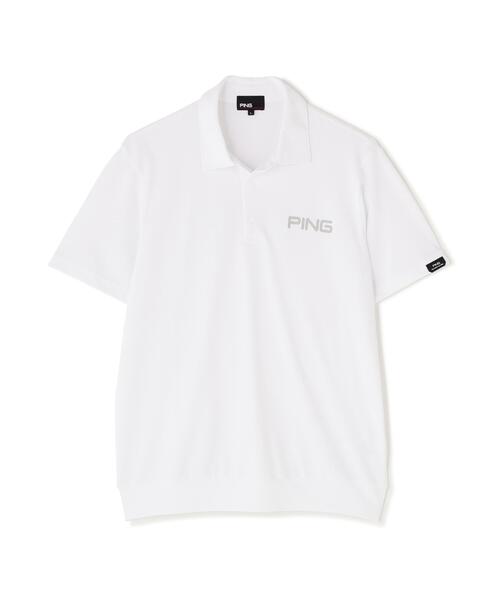 PING(ピン)の「【PING APPAREL】PING SUPER SHELTER05タックアウト半袖カノコポロシャツ<PERFORMANCE>(MENS)(ポロシャツ・メンズ・ホワイト/ブラック・LL/LL1/L/M/S)」の15枚目の写真