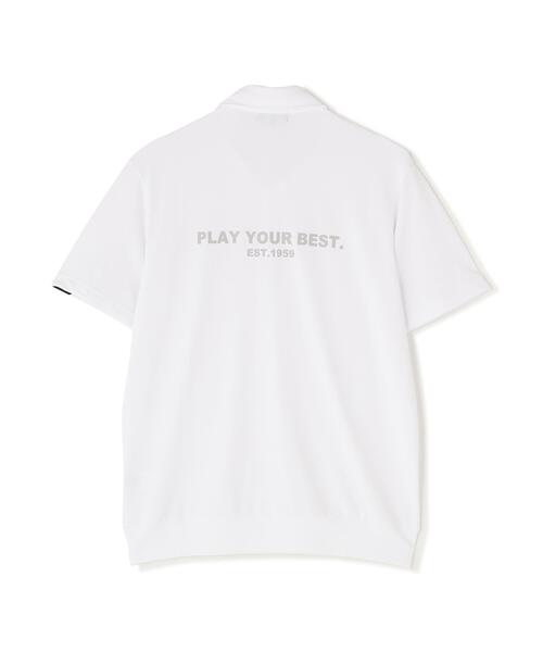 PING(ピン)の「【PING APPAREL】PING SUPER SHELTER05タックアウト半袖カノコポロシャツ<PERFORMANCE>(MENS)(ポロシャツ・メンズ・ホワイト/ブラック・LL/LL1/L/M/S)」の16枚目の写真