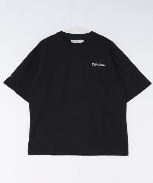 BETTY BOOP(ベティ・ブープ)の「BETTYウイングTEE(M1)(Tシャツ/カットソー・メンズ・ホワイト/オートミール/ブラック・MEDIUM/LARGE/X-LARGE)」の12枚目の写真