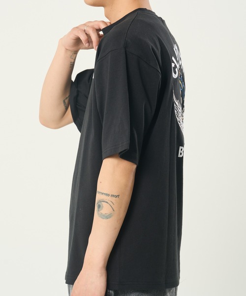 BETTY BOOP(ベティ・ブープ)の「BETTYウイングTEE(M1)(Tシャツ/カットソー・メンズ・ホワイト/オートミール/ブラック・MEDIUM/LARGE/X-LARGE)」の9枚目の写真