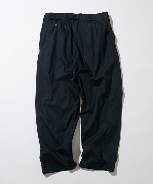 CAHLUMN(カウラム)の「CAHLUMN/カウラム Broadcloth 2Tuck Trousers(チノパンツ・メンズ・ブラウン/ネイビー・MEDIUM/LARGE/X-LARGE/XX-LARGE)」の13枚目の写真