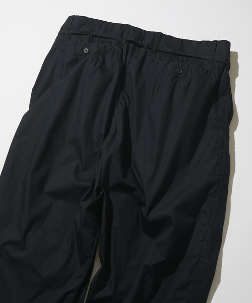 CAHLUMN(カウラム)の「CAHLUMN/カウラム Broadcloth 2Tuck Trousers(チノパンツ・メンズ・ブラウン/ネイビー・MEDIUM/LARGE/X-LARGE/XX-LARGE)」の14枚目の写真